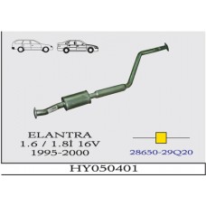 ELANTRA 1.6/1.8İ 16V ORTA BORULU SUS.1995-2000