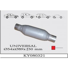 UNIVERSAL K.Y 30 TÜP SUS. Ø54X89X250 mm  