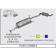 NISSAN VANETTE 2.3  DSL A-O 1994-03