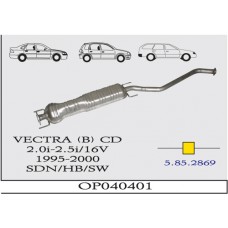 VECTRA (B) O.B. 2.0/2.5i16V BSK 95-00  G/A