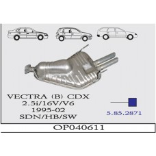 VECTRA (B) ARKA 2.5 CDX 95-2002 G/A