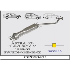 ASTRA (G) O.B.1.6/2.0 İ 16V 98-03 BSK. G/A