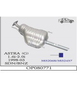 ASTRA G  SDN  ARKA 1.6/2.0 İ 98-2003 G/A