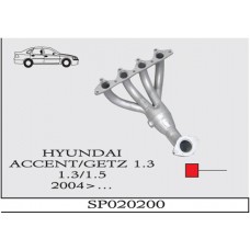 ACCENT 1.3 / 1.5 HEADERS 2004 > 